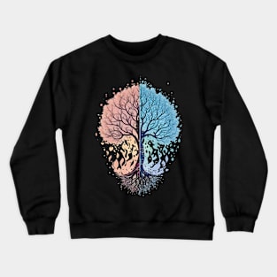 Inner Peace: Finding Tranquility in the Tree of Life Crewneck Sweatshirt